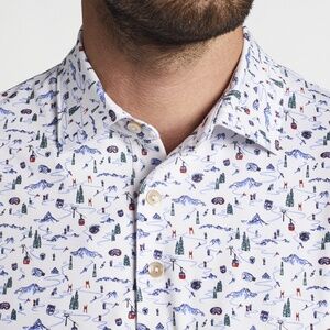 Peter Millar Maple Performance Jersey Polo - Size: L